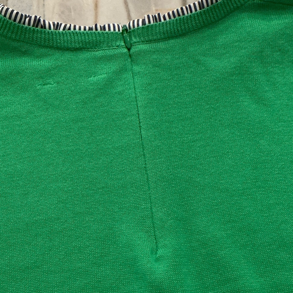 Crown & Ivy Green Sweater with Striped Detail - Picture 3 of 7